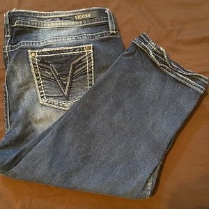 Vigoss plus size Capri jeans